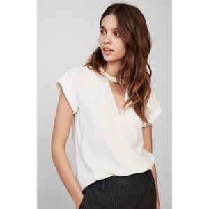 •Express•Choker Neck Top